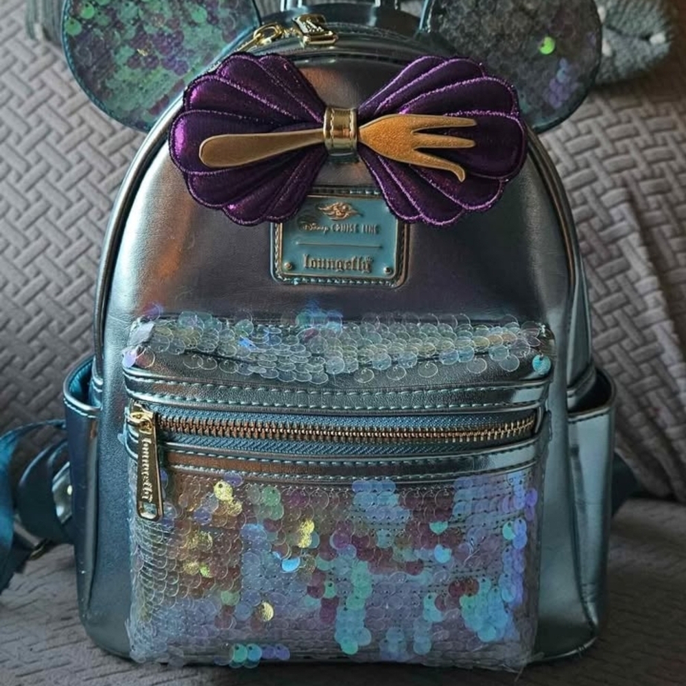 Disney Loungefly Iridescent Backpack